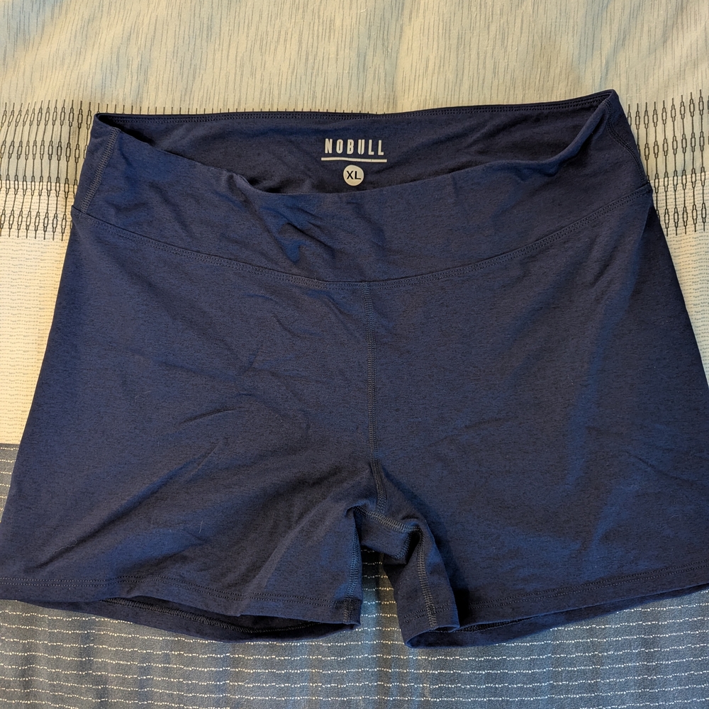 NOBULL Women's Navy Shorts